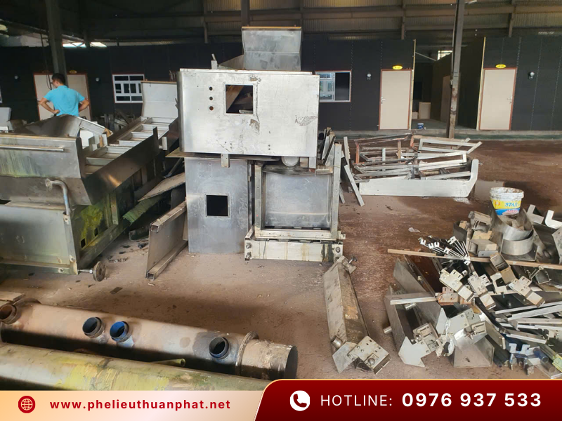 thu mua phế liệu inox giá tốt tại Thuận Phát