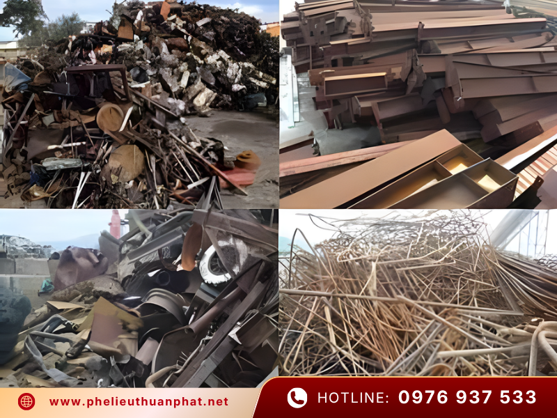 Thuận Phát chuyên thu mua sắt vụn công trình chuyên nghiệp uy tín