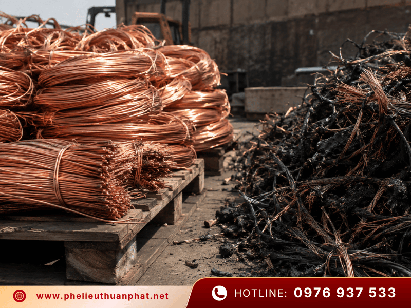thu mua dây cáp đồng giá cao tận nơi