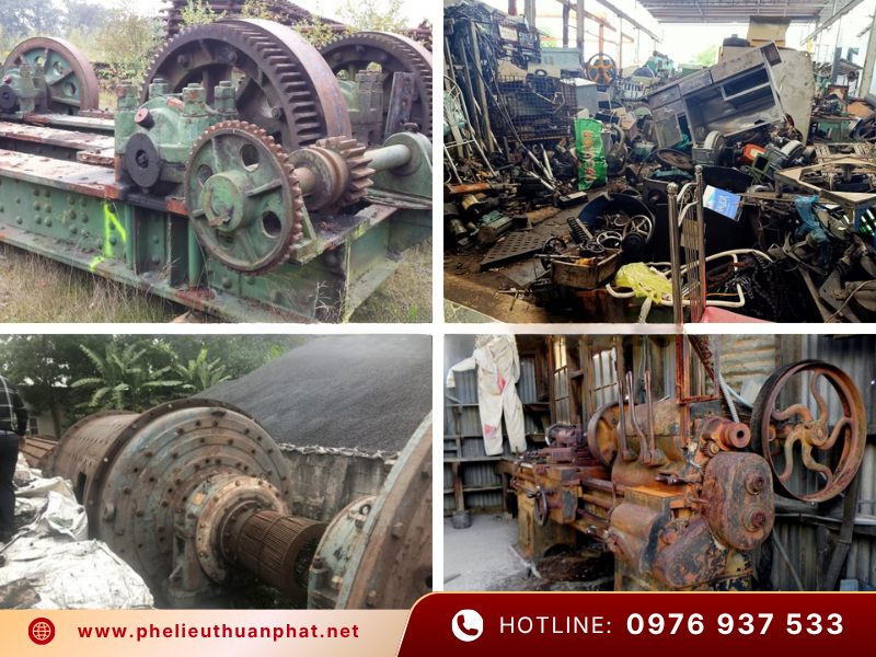  Thuận Phát thu mua máy móc, thiết bị cũ số lượng lớn giá tốt