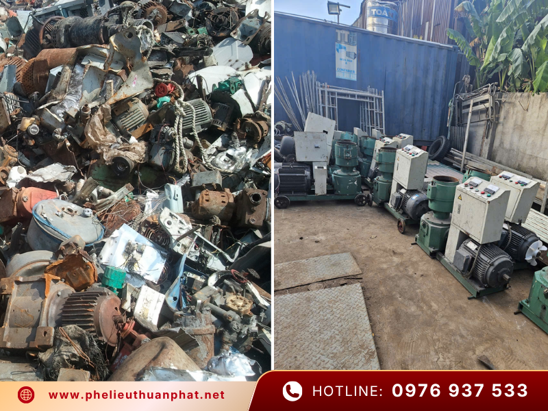 Thuận Phát chuyên thu mua máy móc motor cũ uy tín giá cao