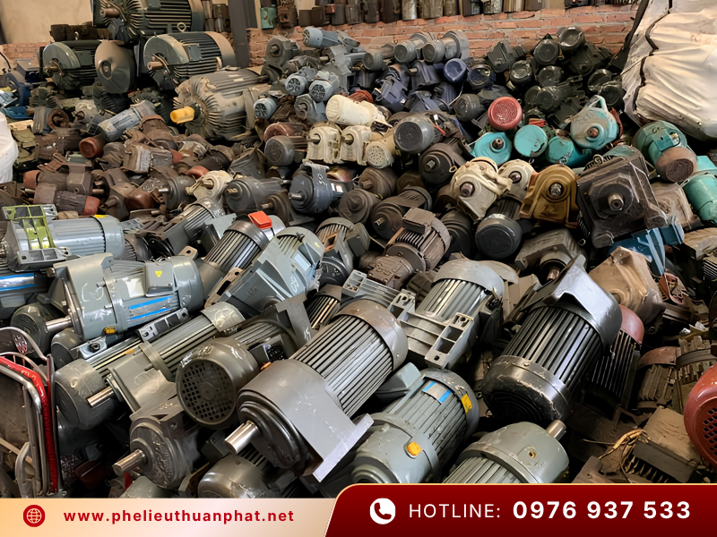 Thuận Phát chuyên thu mua máy móc motor cũ tận nơi