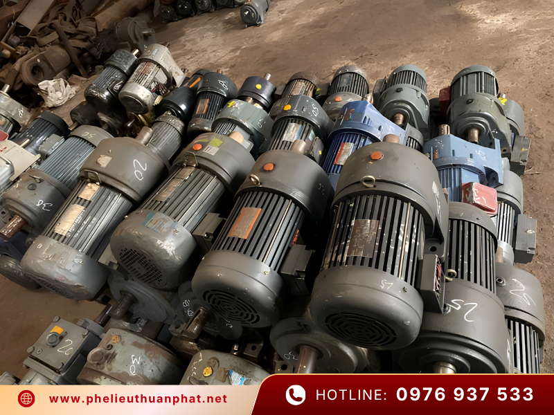 Thuận Phát chuyên thu mua máy móc motor cũ giá cao toàn quốc