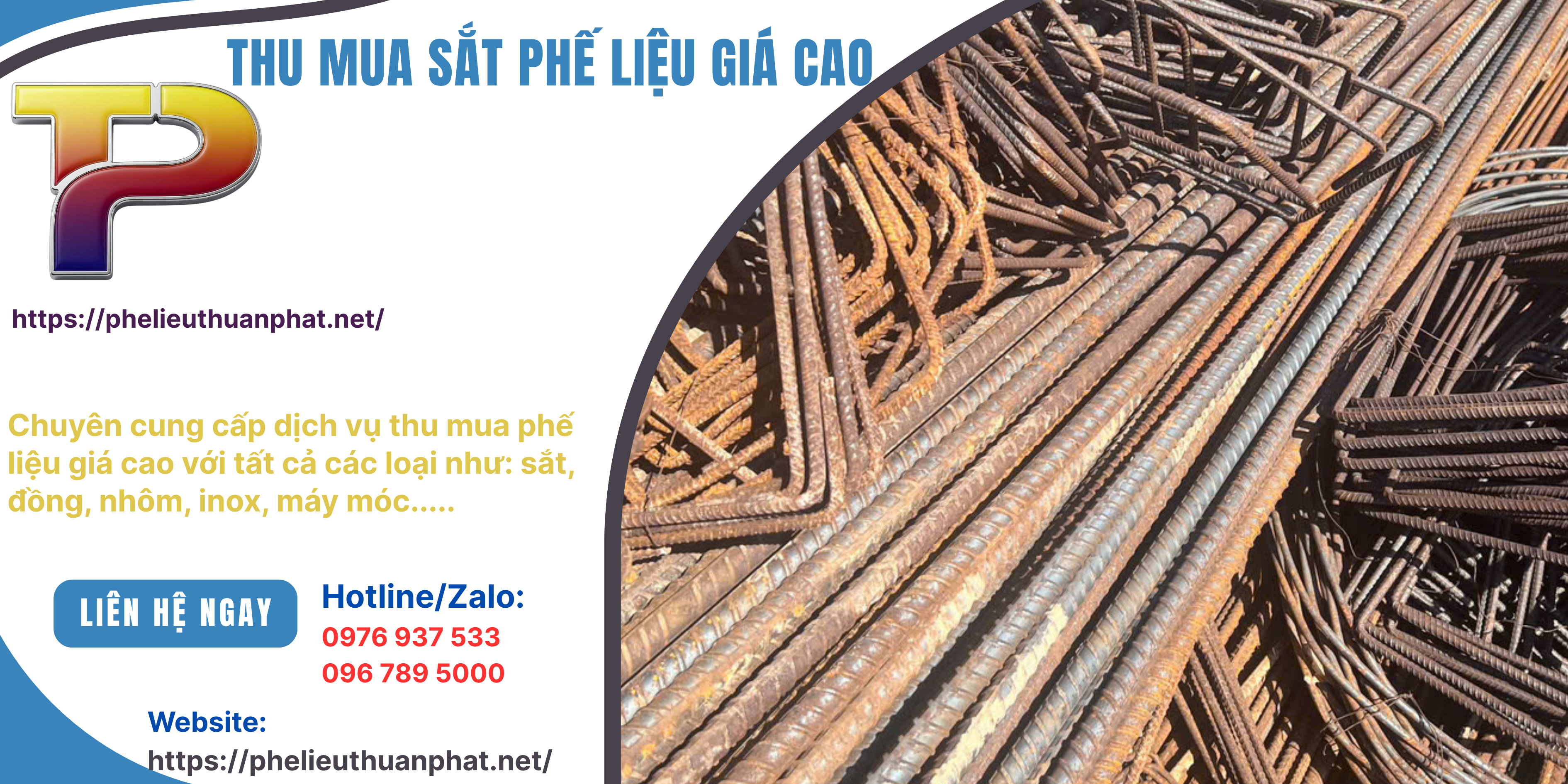 Thu mua sắt phế liệu tận nơi