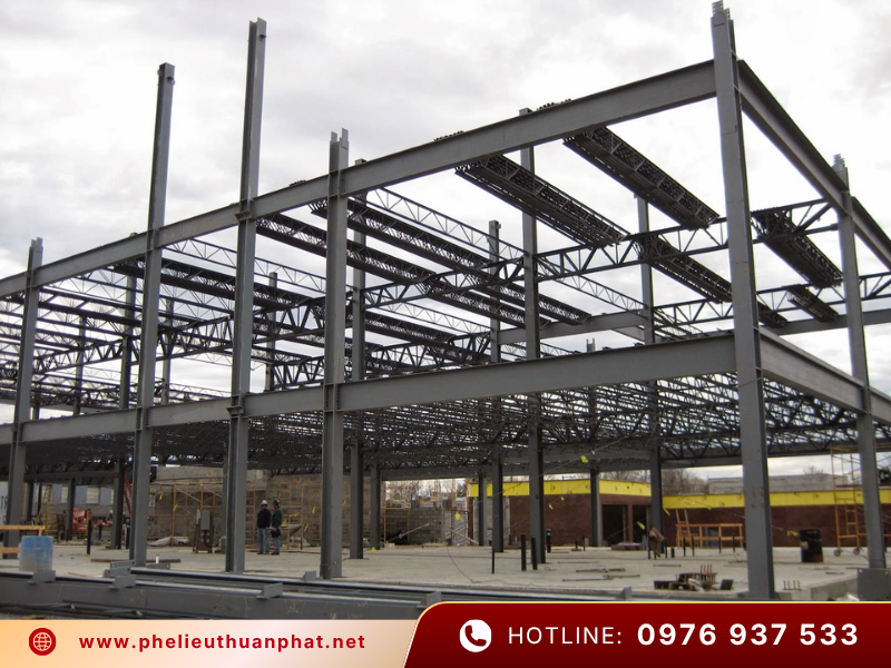 Thuận Phát chuyên thu mua xác nhà xưởng công trình tháo dỡ