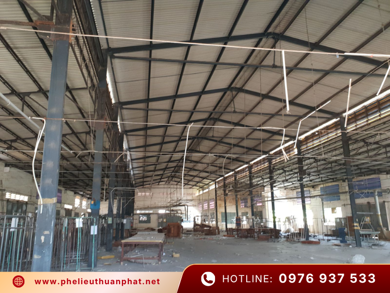 Thuận Phát thu mua xác nhà xưởng công trình tháo dỡ uy tín chuyên nghiệp