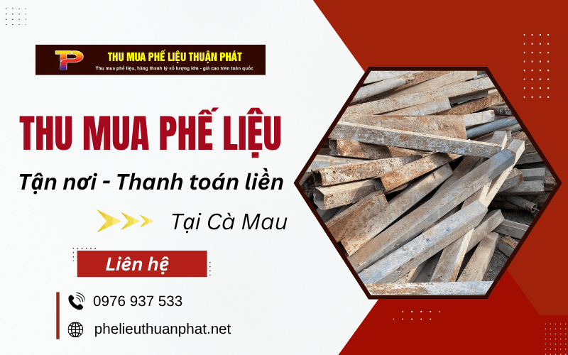 thu mua phế liệu Cà Mau