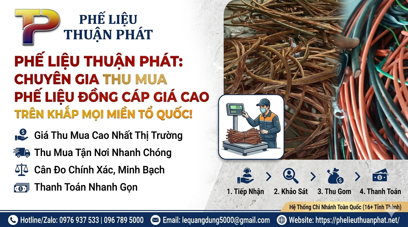 Thu mua phế liệu giá cao