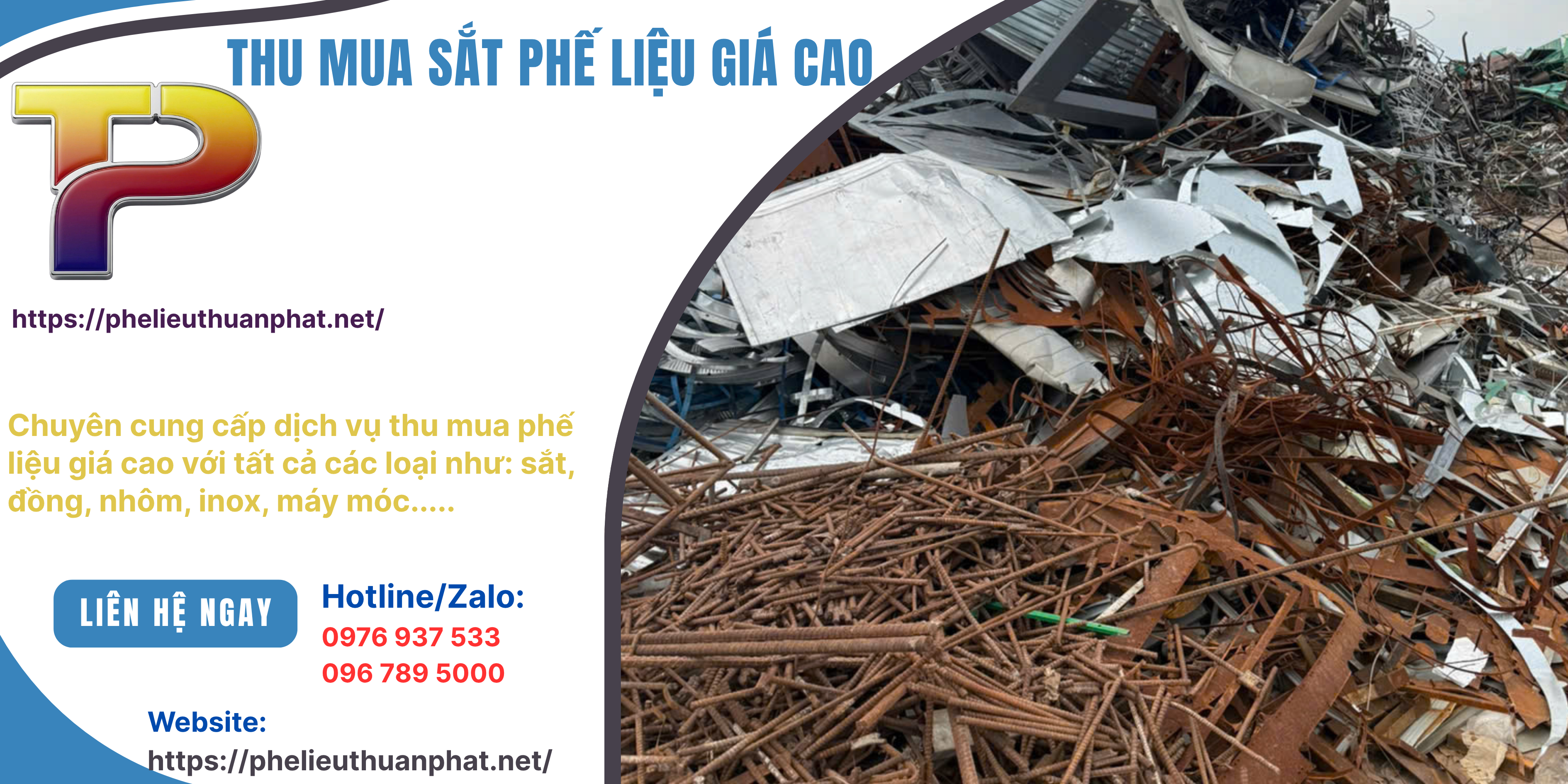 Thu mua phế liệu sắt giá cao