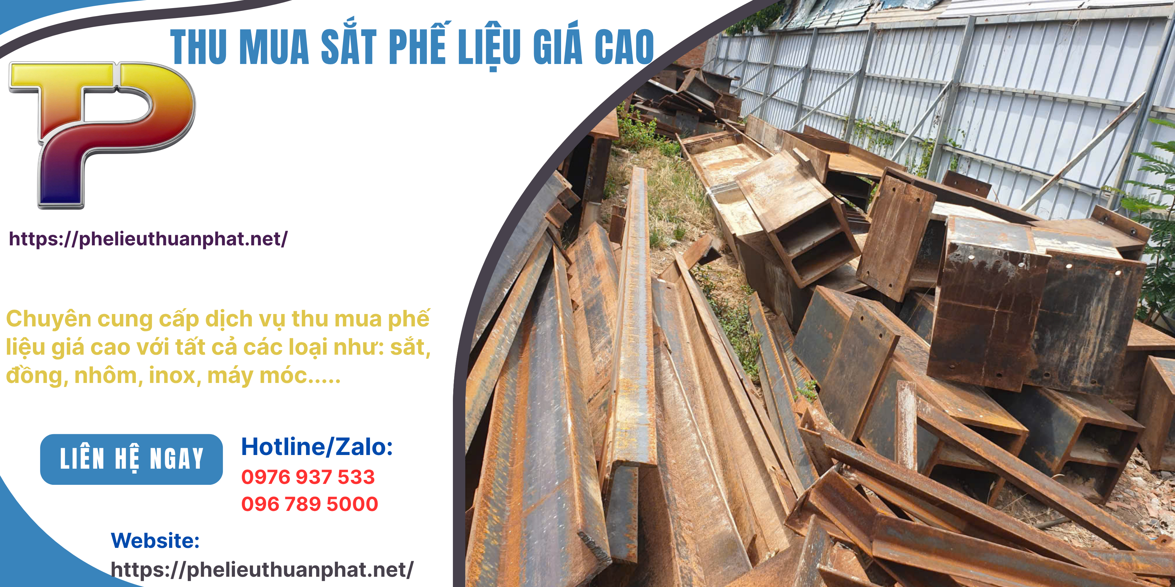 Thu mua sắt nhà xưởng giá cao tại Hà Nội