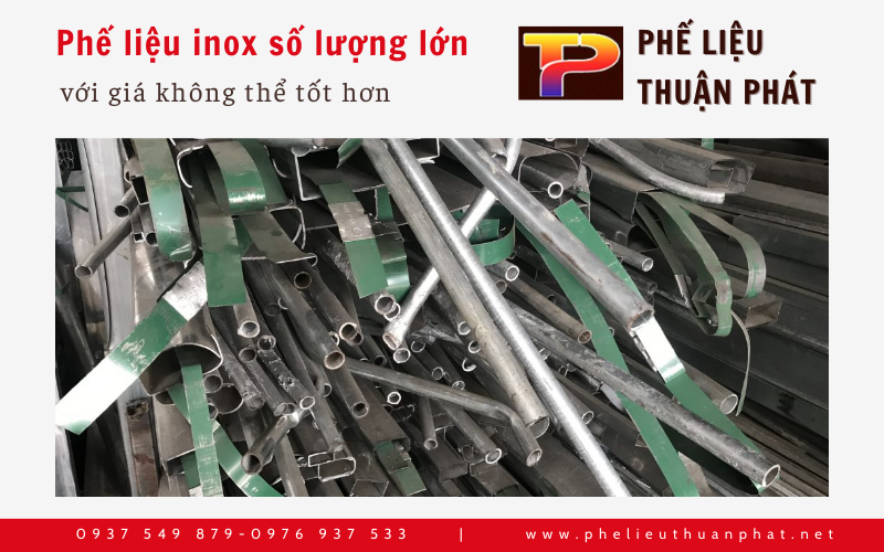 phế liệu inox số lượng lớn