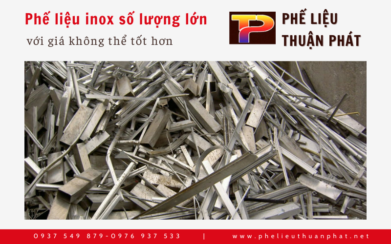 phế liệu inox số lượng lớn