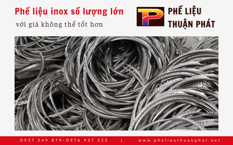 phế liệu inox số lượng lớn