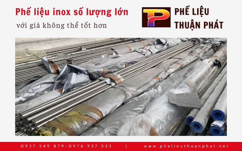phế liệu inox số lượng lớn