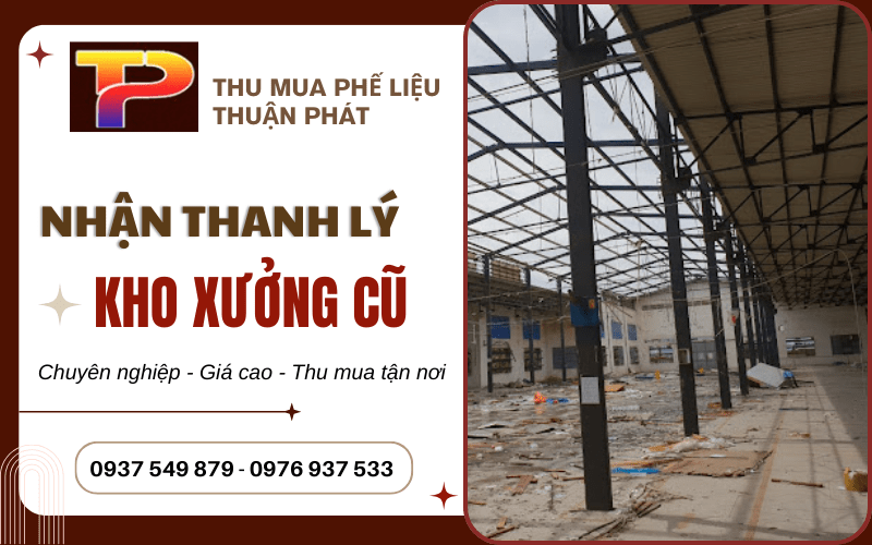 thanh lý kho xưởng