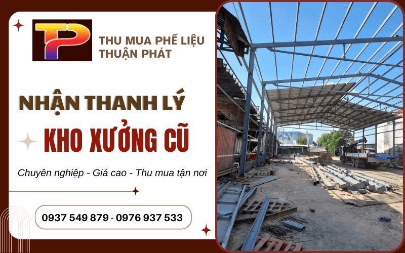 thanh lý kho xưởng